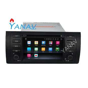 2 DIN Радио Аудио Android Стерео приемник За-BMW X5 M5 E39 1995-2003 E53 2000-2007 GPS Навигация на Видео Мултимедиен плеър